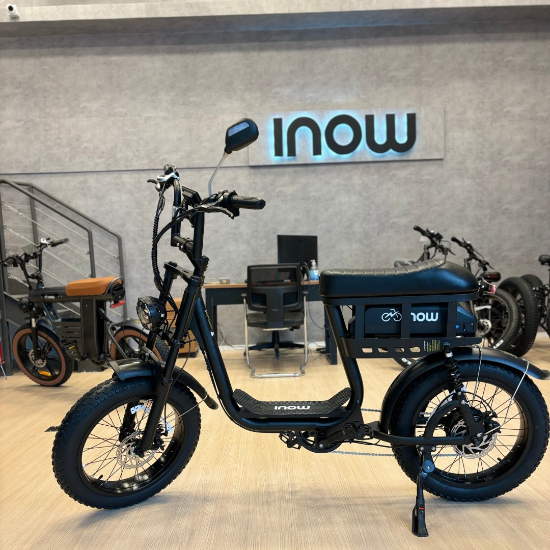 Bicicleta Elétrica Inow C20 750W com Suspensão Dupla