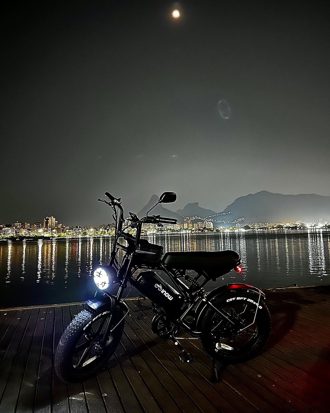 Bicicleta Elétrica Inow V20 Brake 750w com Suspensão Dupla